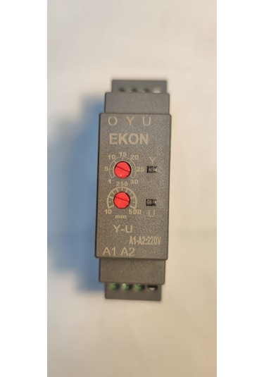 Ekon Yıldız Üçgen Zaman Rölesi  Ray Tipi