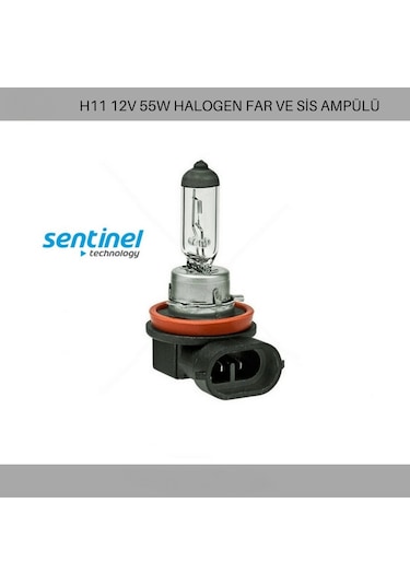 SENTİNEL H11 12V 55W HALOGEN FAR VE SİS AMPÜLÜ