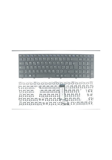 Casper Nirvana C900.7700-81g0x İle Uyumlu Notebook Klavye - Siyah - Tr - Işıksız