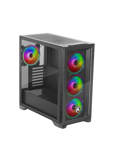 Griffin G9 Argb 2xusb3.0 1xusb3.1 1xtype-c Kumandalı Oyun Bilgisayar Kasası Psu Yok