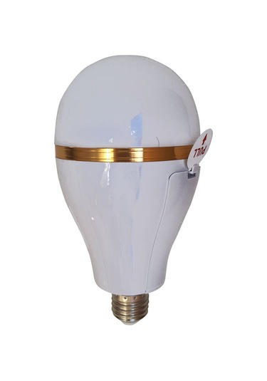 Şarjlı Led Ampul E27 18 Watt Beyaz Işık