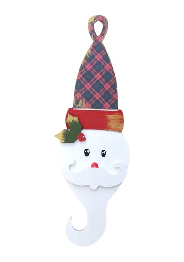 Yılbaşı - Noel Tombul Noel Baba Dekor, Duvar Dekoru , Noel Süsü