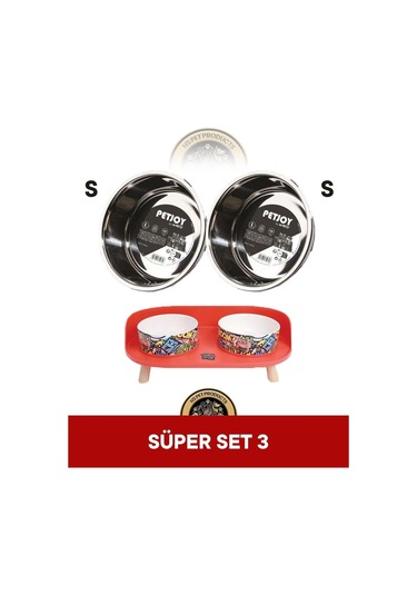 M-pets Mama Kabı 3'lü Süper Set - 3