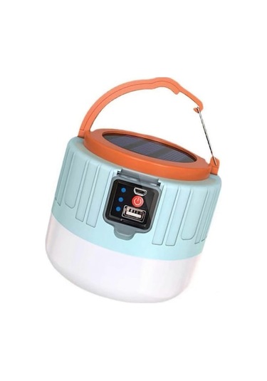 Ankatek Uzaktan Usb Siyah Şarj Led Lambası Lambası Kumandalı Kamp Güneş Enerjili Edilebilir Çadır Ampul Ot Siyah Siyah