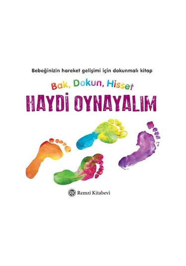Haydi Oynayalım - Bak Dokun Hisset- Remzi Kitabevi