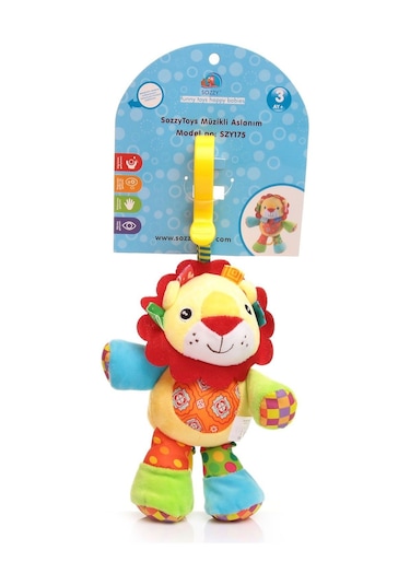 Sozzy Toys Müzikli  Aslanım Çok Renkli