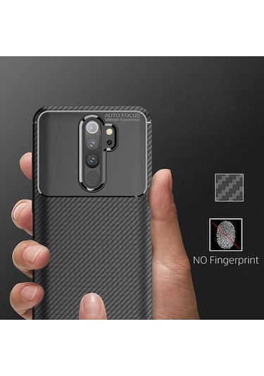 Xiaomi Redmi Note 8 Pro Kilif Karbon Silikon Case 389460934