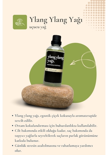 Ylang Ylang Yağı 100 Ml - Aromaterapi Yağı
