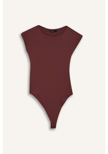 Defacto Coool Basic Düz Kolsuz Çıtçıtlı Body F7824ax25aubr469 Bordo
