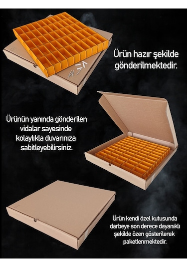 Oyuncak Araba Rafı Mobilya Turuncu