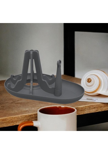 Suntek Kahve Kupa Su Bardak Rafı Taşınabilir Şişe Gri