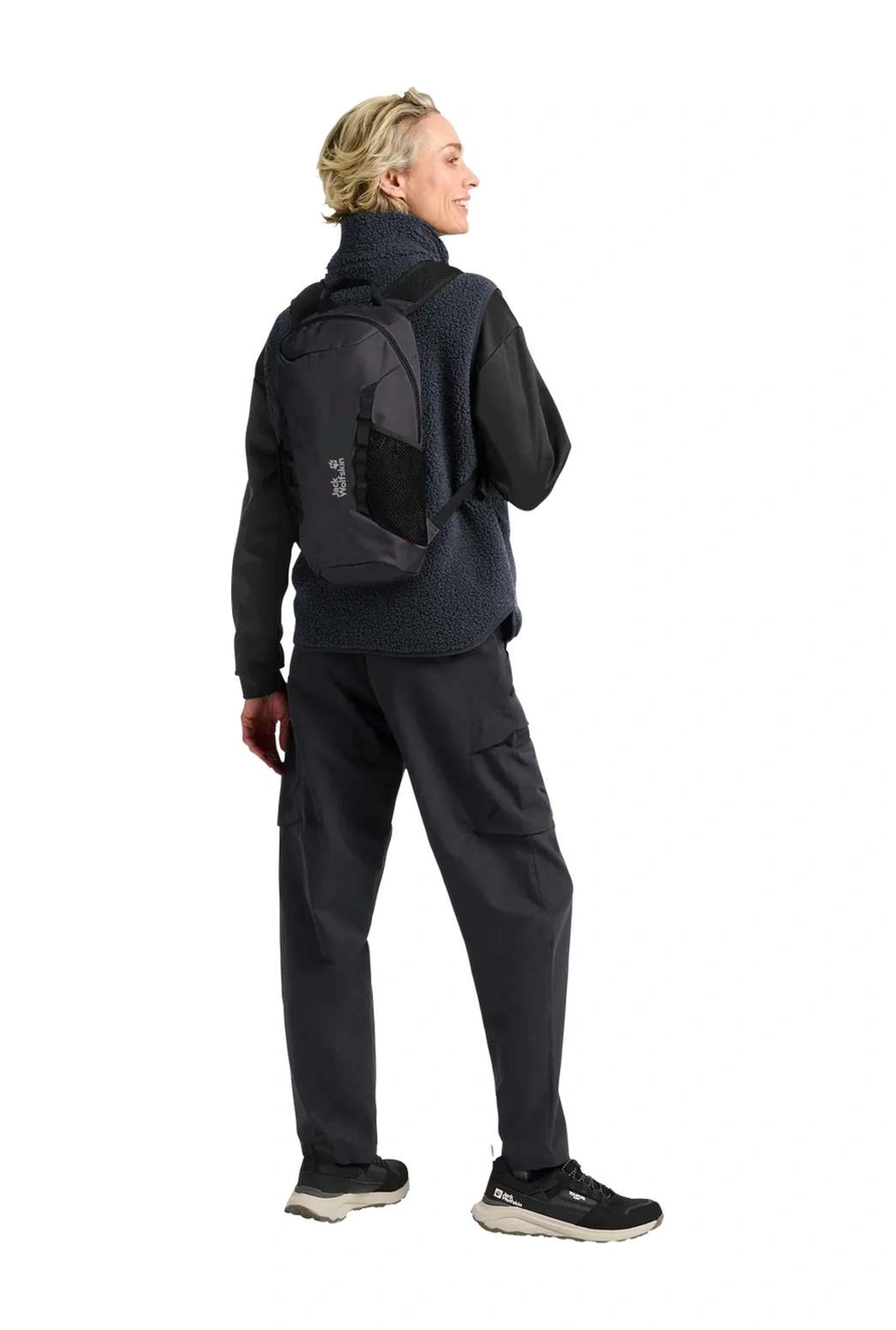 Jack Wolfskın Jack Wolfskin Velocity Lite 10 Unisex Gri Sırt Çantası 6350 Antrasit