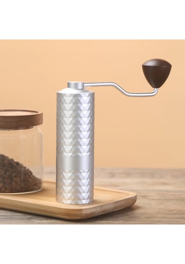 Yükseltme Manuel Kahve Değirmeni Profesyonel Paslanmaz Çelik Renkli