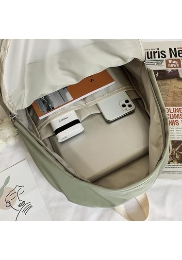 Kız Koleji Öğrenci Sırt Çantası Sevimli Çiçek Naylon Kadınlar Okul Çantası Lady Kawaii Sırt Çantası Kadın Moda Çanta Kitap Trendy Seyahat Yeni Sırt Çantaları 2z1u09 Yeşil