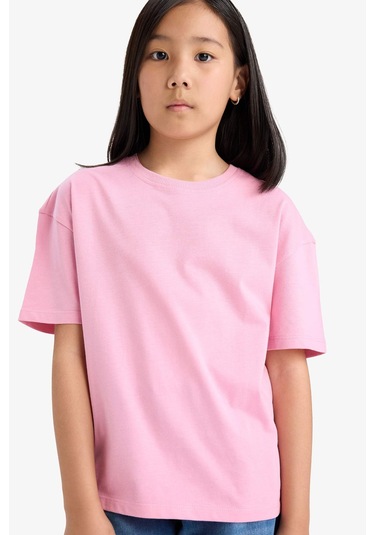 Defacto Kız Çocuk Relax Fit Bisiklet Yaka Sırt Baskılı Kısa Kollu Tişört E0353a825smpn666 Pembe Defacto Kız Çocuk Relax Fit Bisiklet Yaka Sırt Baskılı Kısa Kollu Tişört E0353a825smpn666 Pembe