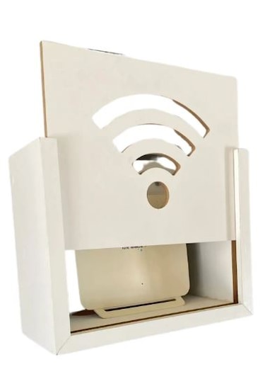 Duvar Düzenleyici Mdf Modem Saklama Kutusu
