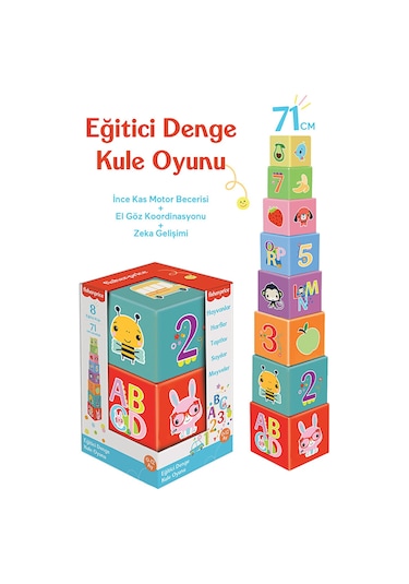 Fisher-price Eğitici Denge Kulesi Dıy-FP2656 DIY-FP2656