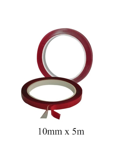 Çift Taraflı Silikon Şeffaf Bant 10 Mm X 5 M (260232231)