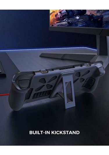 Steam Deck Katlanabilir Tutucu Standlı Koruyucu Kılıf