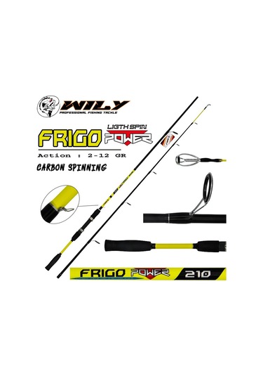 Wily Frigo Power Light Spin Kamış 225 CM 2 - 12 Gr