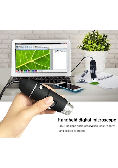 Bushman 1000x 2.mp Usb Cmos 8 Led Digital Mikroskop