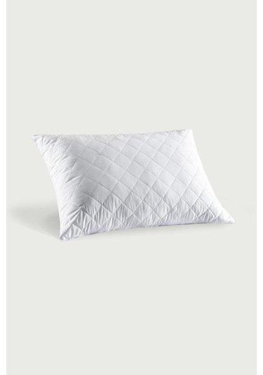 Pafu Visco Silikon Dolgulu Klasik Sert Uyku Yastık Beyaz