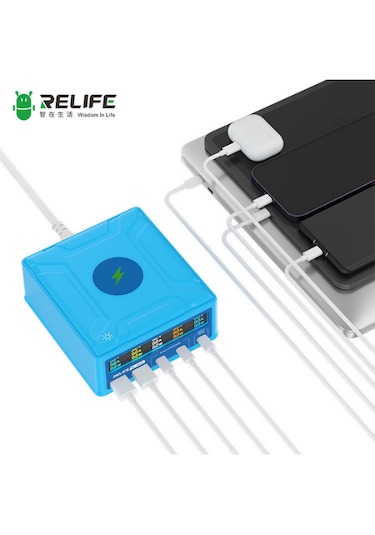 Relife Rl-304r 260 Watt 5 Portlu Wireless Özellikli Akıllı Şarj İstasyonu