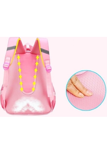 Maoyaya Siyah Kızlar İçin Okul Çantaları Naylon Tatlı Sevimli Prenses Pembe Çocuk Çocuklar Gizli Sakli Konusmalar İlköğretim Okulu Sırt Çantası Büyük Siyah