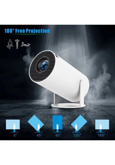 Lordx Projeksiyon Cihazı 4k Projektör+oyun 2in1 Pro Projektör