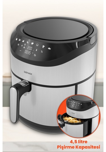 Goldmaster Foodfry 2000 W Yüksek Güç Dokunmatik Airfryer