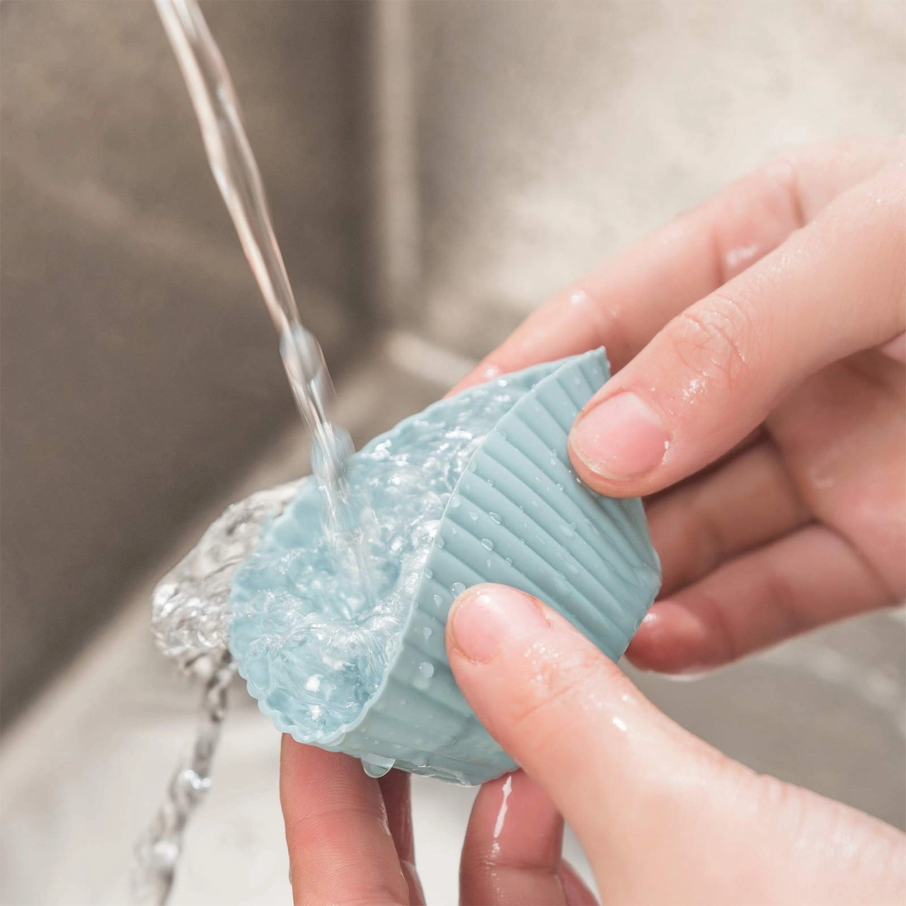 Yunboo Yemek Kalitesi Silikon 12 Adet 6 Renkli Muffin Kasesi - Fırın Uygun, Tekrarlı Kullanım, Anti Yapışkan Pastry Ve Cupcake Kalıbı Çok Renkli