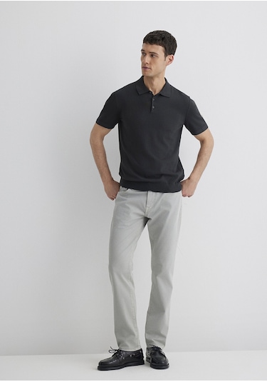 Mavi - 0035181548 Marcus Gabardin Erkek Pantolon - Gri