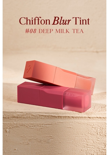 Clio Chiffon Blur Tint 08 Deep Milk Tea