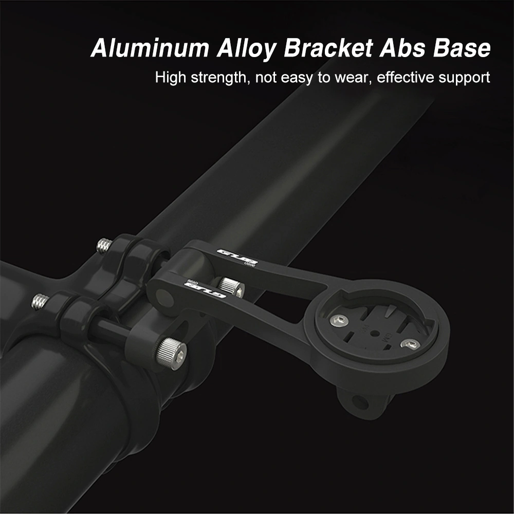 Youtek Gub G696 Aluminyum Bisiklet Kodu Tablosu Uzantı Tutucu: Ayarı Değiştirilebilir Açı, Hafif Ve Dayanıklı, Çeşitli Aksesuarlarla Uyumlu, Siyah Siyah