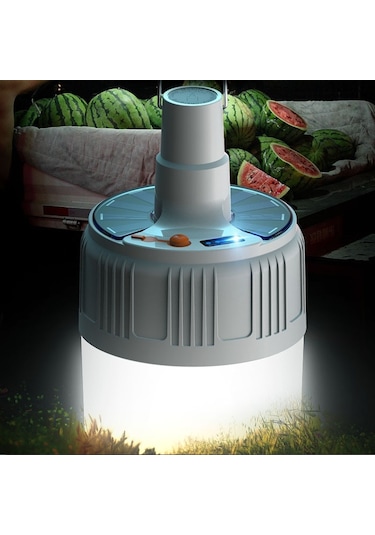 Cbtx Bahçe Aydınlatma Şarj Edilebilir Led Güneş Ampul Işık Su Geçirmez Gece Pazarı Durak Enerji Tasarruflu Lamba, Model: 42led Uzaktan Kumanda