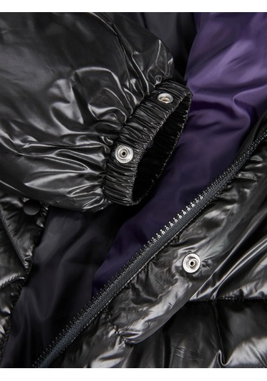 Jjxx Kapüşonlu Şişme Siyah Kadın Mont 12236546 001