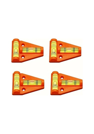 Elmpaly 4lü Turuncu Su Geçirmez Rv Dengeleme Balonu T Tipi Karavan Seviyeci