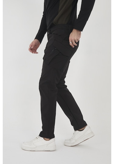 Camp Scoutland Camp594 Outdoor Softshell Su Ve Rüzgara Dayanıklı içi Polarlı Kışlık Erkek Siyah Taktik Pantolon Camp Scoutland Camp594 Outdoor Softshell Su Ve Rüzgara Dayanıklı içi Polarlı Kışlık Erkek Siyah Taktik Pantolon