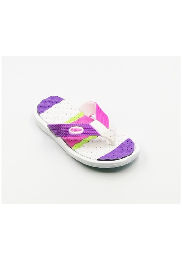 Çocuk Parmak Arası Terlik Masaj Tabanlı Çocuk Terlik Mor