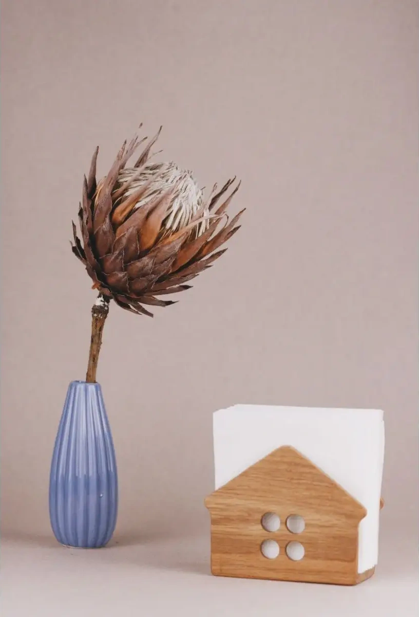 Tateplota Mutfak İçin Ahşap Peçetelik "ev" 154566667 Aromatik