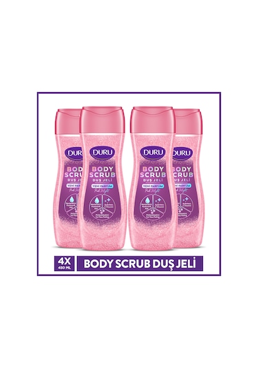 Duru Body Scrub Pınk Delıght Duş Jeli 4x450 Ml Diğer