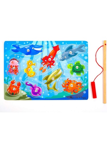 Melissa And Doug Ahşap Mıknatıslı Balık Tutma