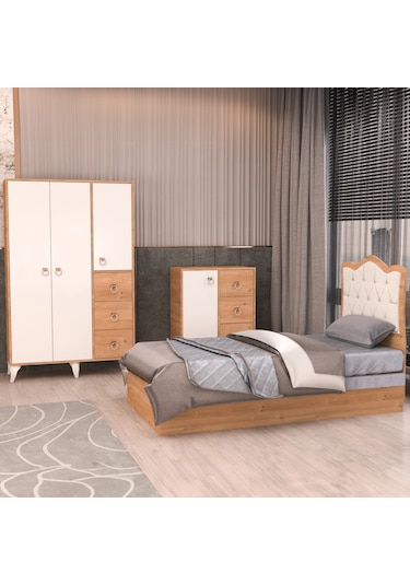 Garaj Home Karmen Genç Odası Takımı 3 Parça - Aytaşı Diğer