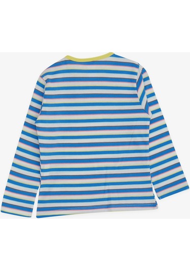 Breeze Erkek Bebek Uzun Kollu Tişört Patlı Renkli Çizgili 9 Ay-3 Yaş, Karışık Renk-karışık Renk Çok Renkli