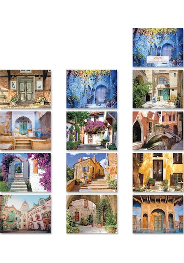 2026 Bir Nefes Piramit Masa Takvimi Masaüstü Takvim 16 x 15.5 CM