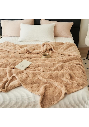 Pembe Yatak Battaniyeleri Yumuşak Rahat Rahat Katı Siyah Kadife Atmak Battaniye Kanepe Taşınabilir Seyahat Flanel Battaniye Kapağı 100 150cm