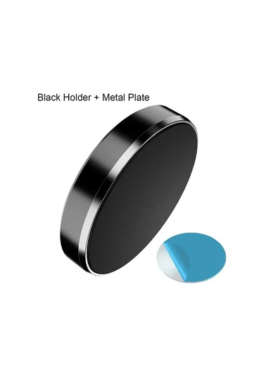 Vıkefonmanyetik Araç Telefon Tutucu - İphone Samsung Xiaomi İçin Araba Dashboard Montaj Braketiblack Black