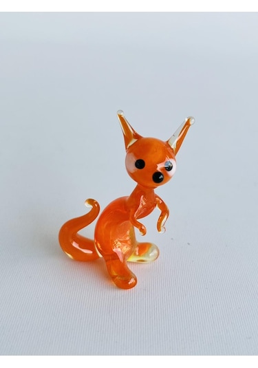 El Yapımı Murano Cam Sincap Biblo A16-04