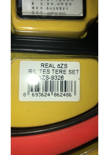 Kıl Testere Seti Hobi Set Ahşap Ve Demir Kesme N11.980