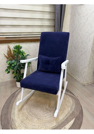 Asedia Trend Lake Lacivert Sallanan Sandalye